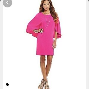 Gianni Bini Vibrant Pink Asymmetrical Dress